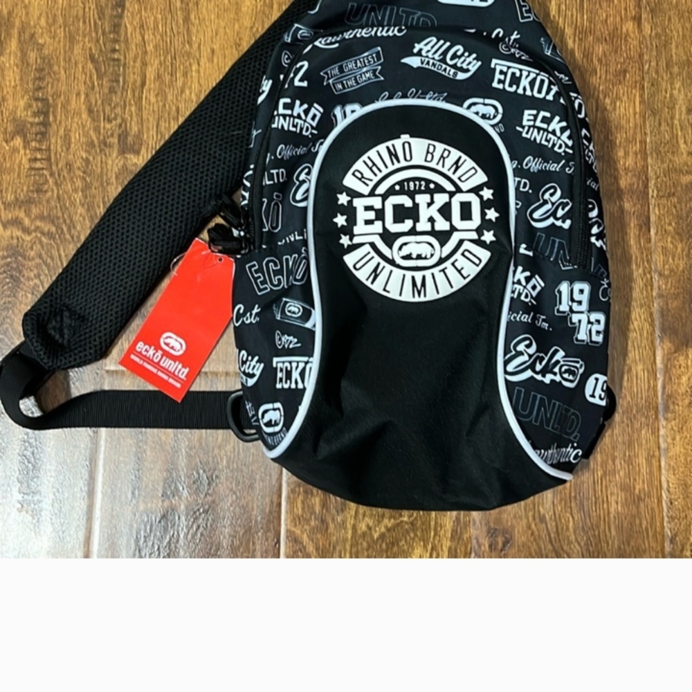 Ecko Unlimited Black Backpack